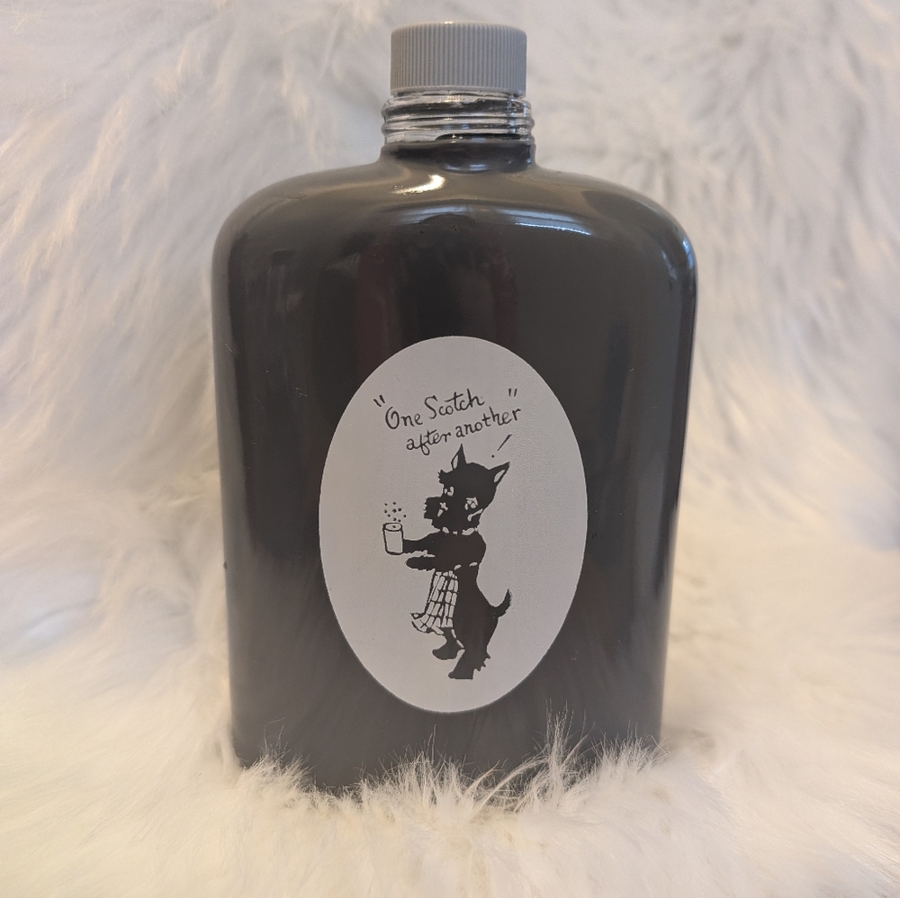 Vintage Rubber Plastic Coated Flask